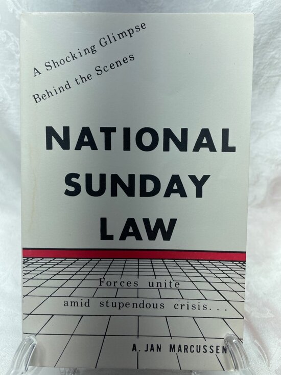 Other - National Sunday Law 50th printing 1993 A.Jan Marcussen A Shocking Glimpse Behind